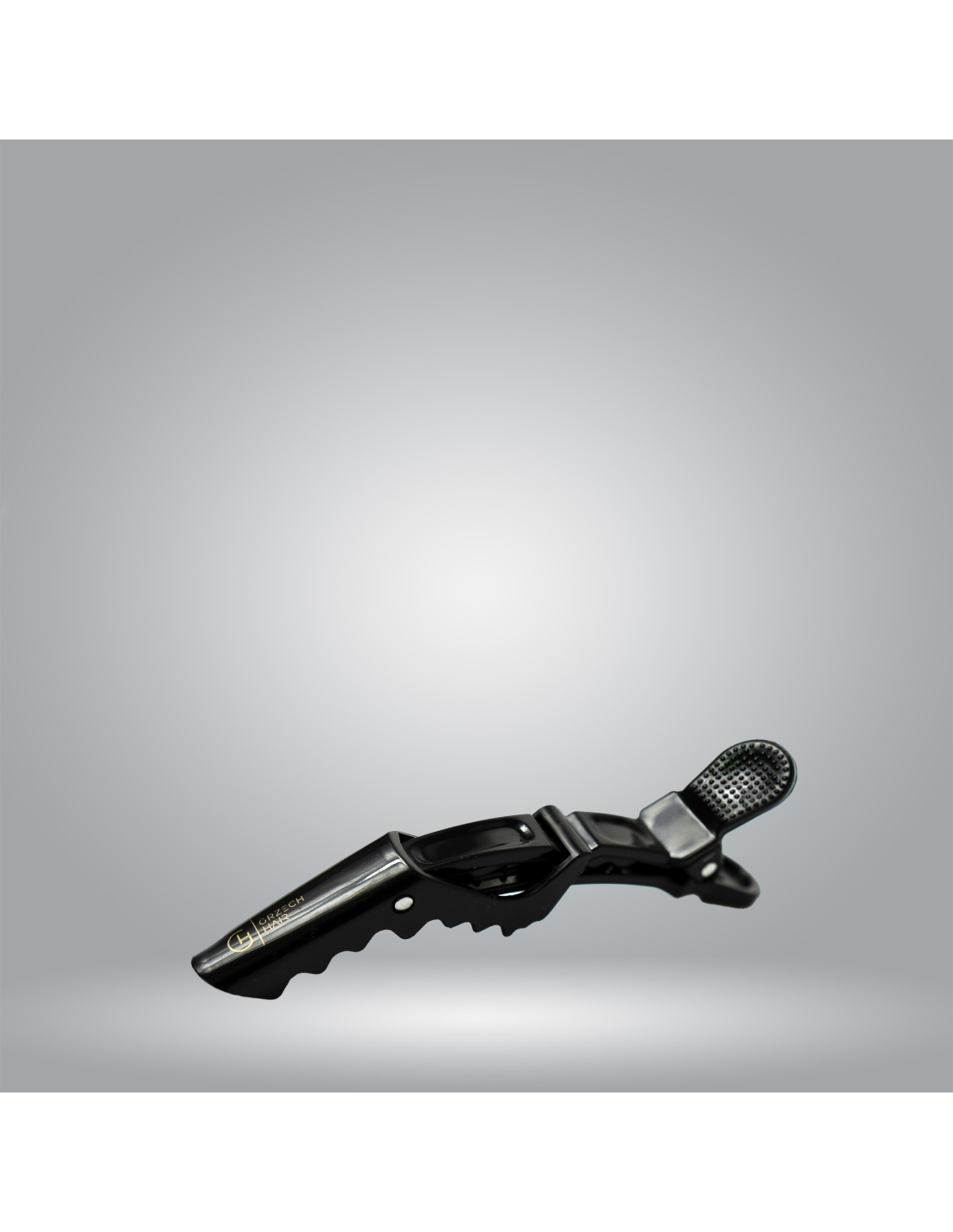 spinka-krokodylek-grzechhair-czarny-1szt Spinka - Krokodylek GrzechHair czarny 1szt. - obrazek 1